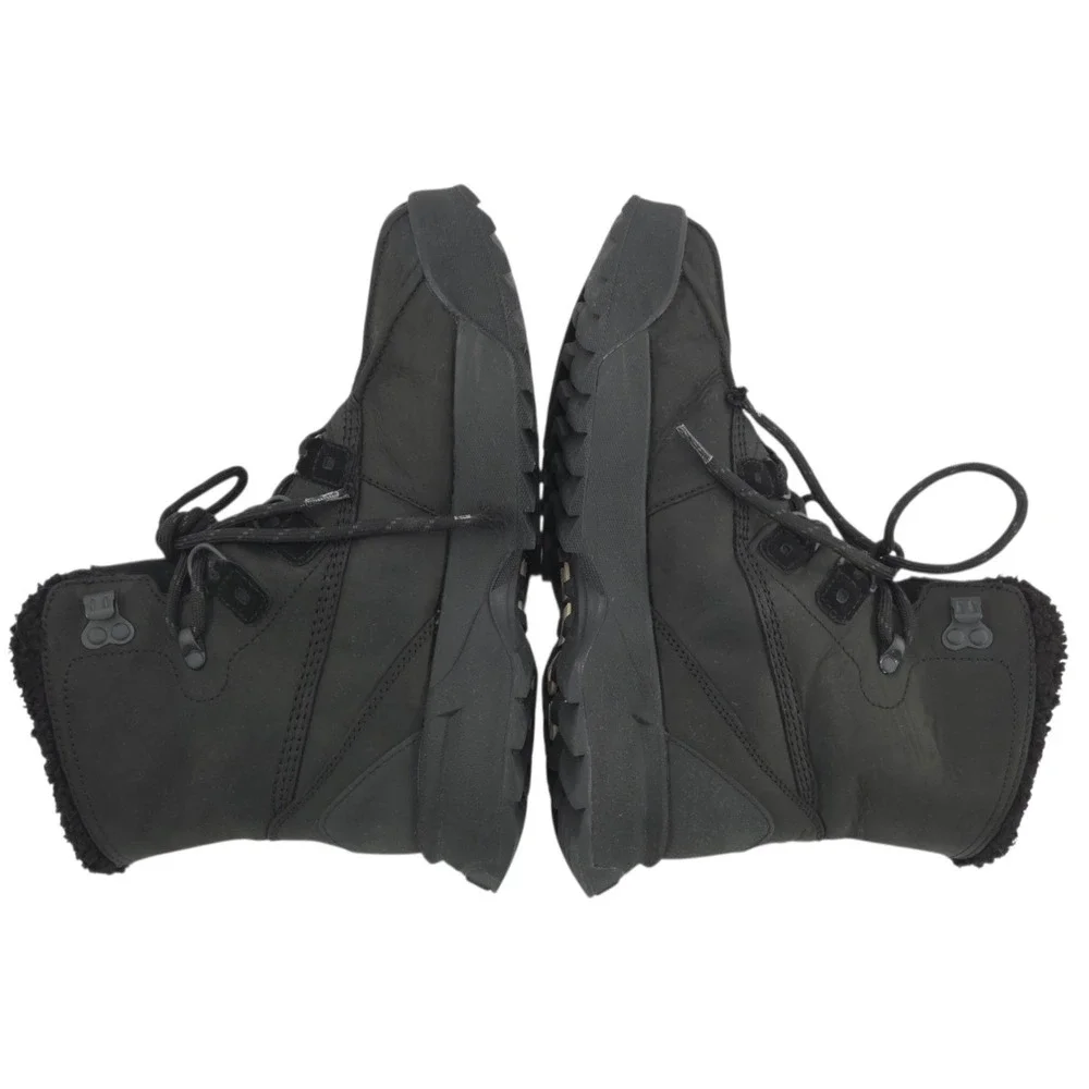 Sorel Scout 87 Lux WP Boots Men 9 Black Waterproof Insulated Winter Duck Leather